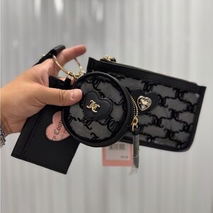 Juicy Couture Mesh Wristlet Set